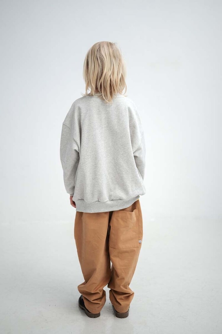 REPOSE AMS Cozydrop Sweater - Light Mixed Cream