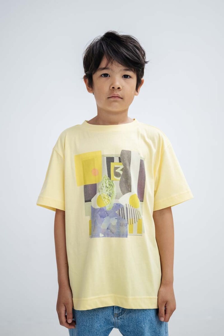 REPOSE AMS Tee Shirt - Fresh Yellow