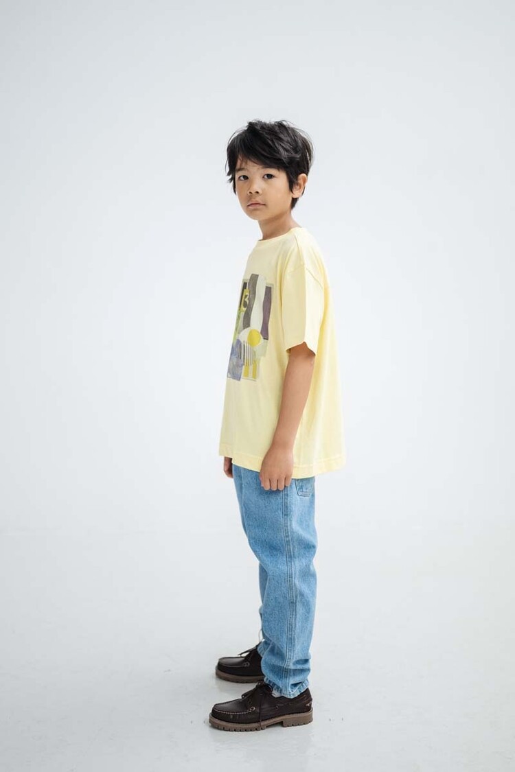 REPOSE AMS Tee Shirt - Fresh Yellow