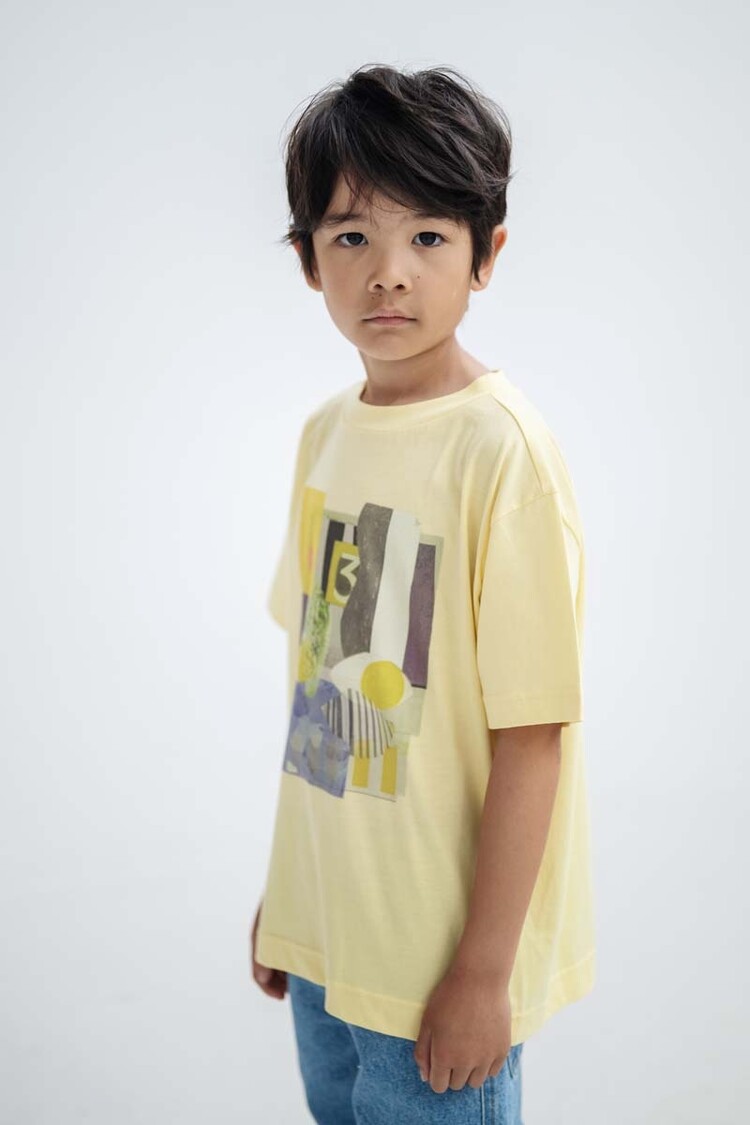 REPOSE AMS Tee Shirt - Fresh Yellow