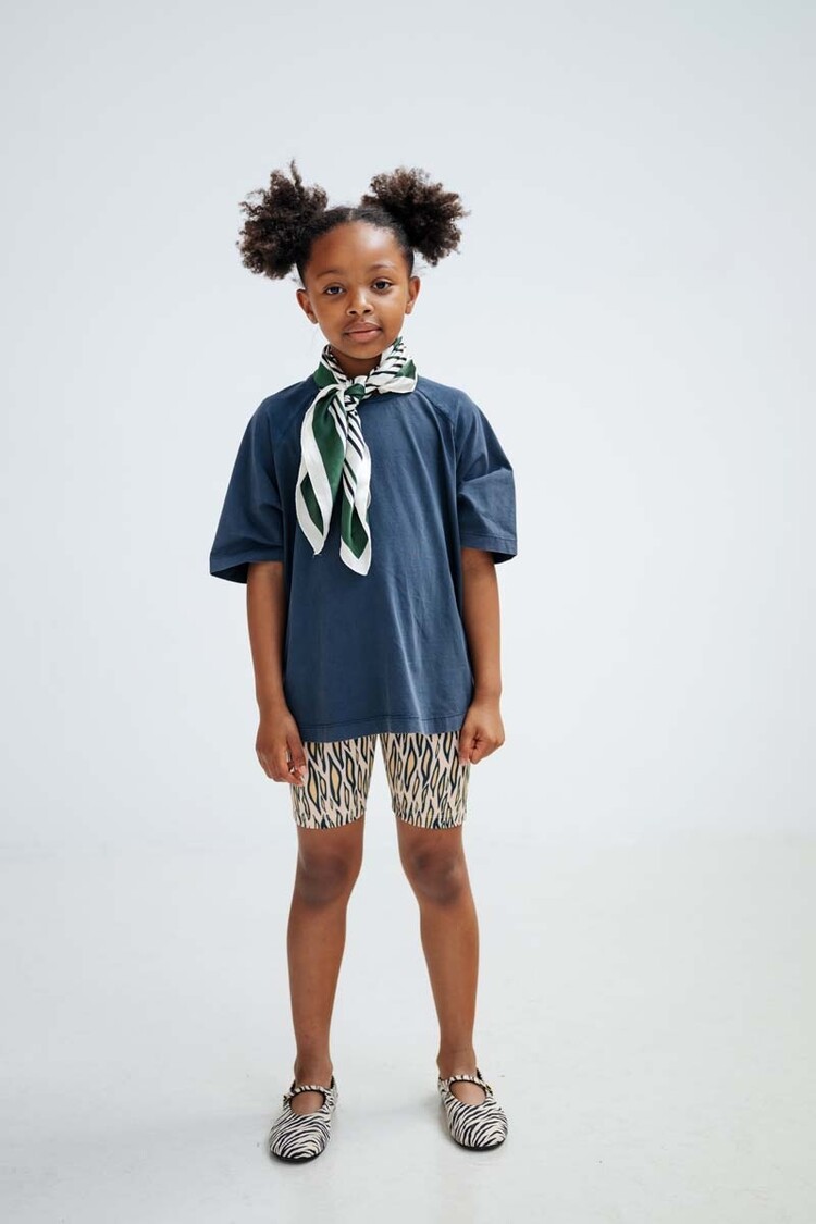 REPOSE AMS Biker Short - Tiger Flame