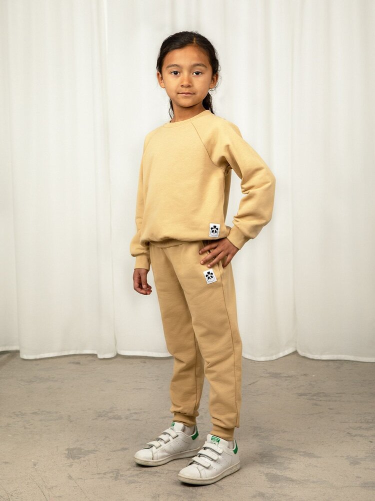 Mini Rodini Basic solid sweater - beige