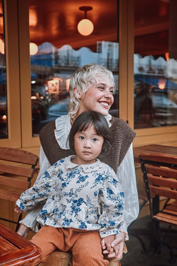 Emile et Ida Blouse - Orchid Blue