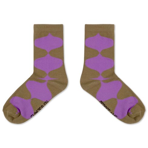 REPOSE AMS Socks - Soft Harlequin Khaki