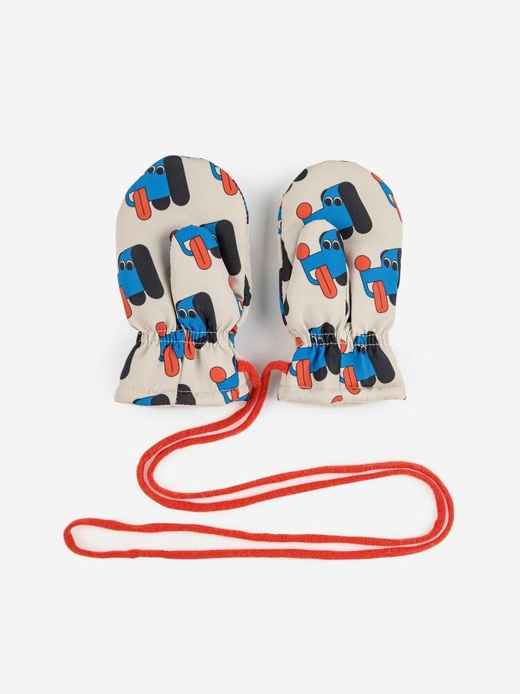 Bobo Choses Doggy Mate padded mittens