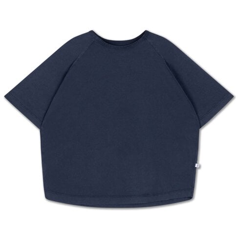 REPOSE AMS Raglan Boxy Tee - Midnight Teal