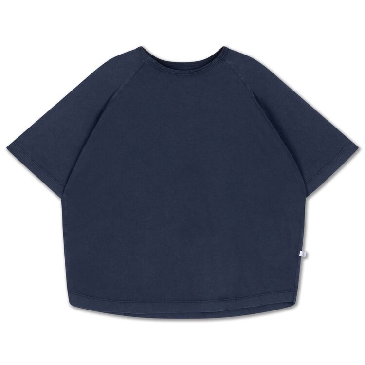 REPOSE AMS Raglan Boxy Tee - Midnight Teal