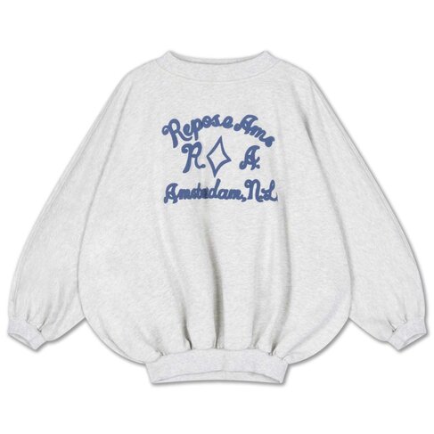 REPOSE AMS Iris Sweater - Light Mixed Cream