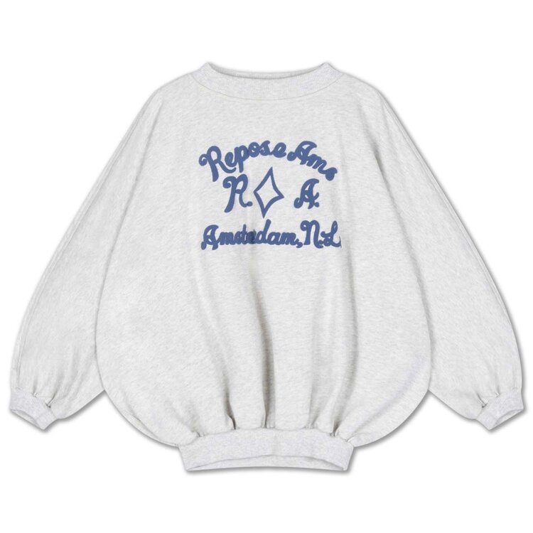 REPOSE AMS Iris Sweater - Light Mixed Cream