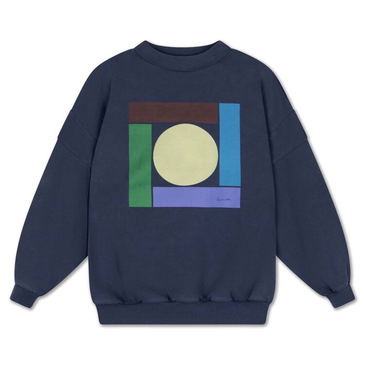 REPOSE AMS Crewneck Sweater - Midnight Teal