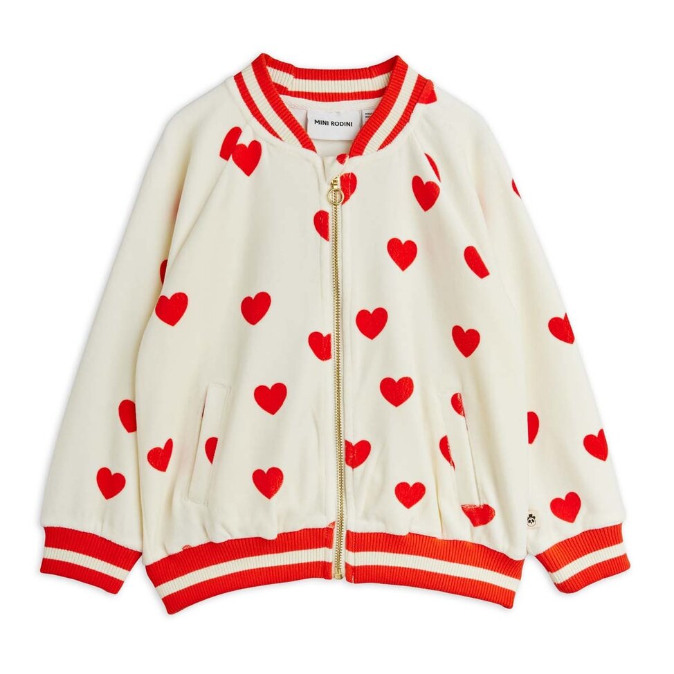 Heart Mini Rodini Puffer Jacket Mini Rodini Heart パフジャケット