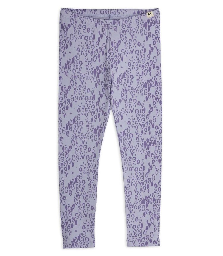 Mini Rodini Mini Leopard aop Leggings - Purple
