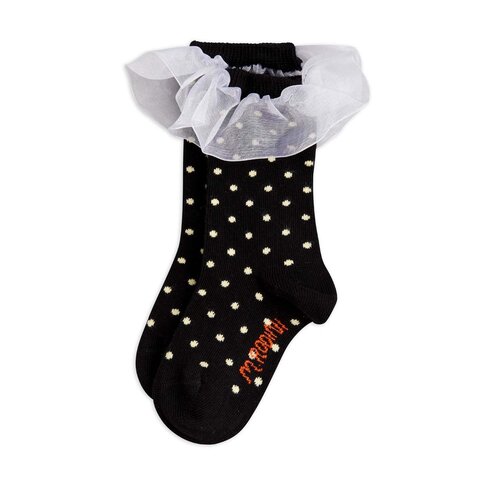 Mini Rodini Polka dot frill 1-pck socks