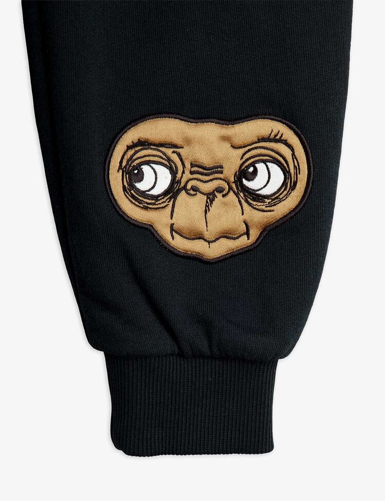 Mini Rodini E.T. application sweatpants - black