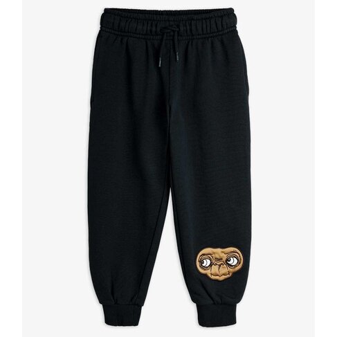 Mini Rodini E.T. application sweatpants - black