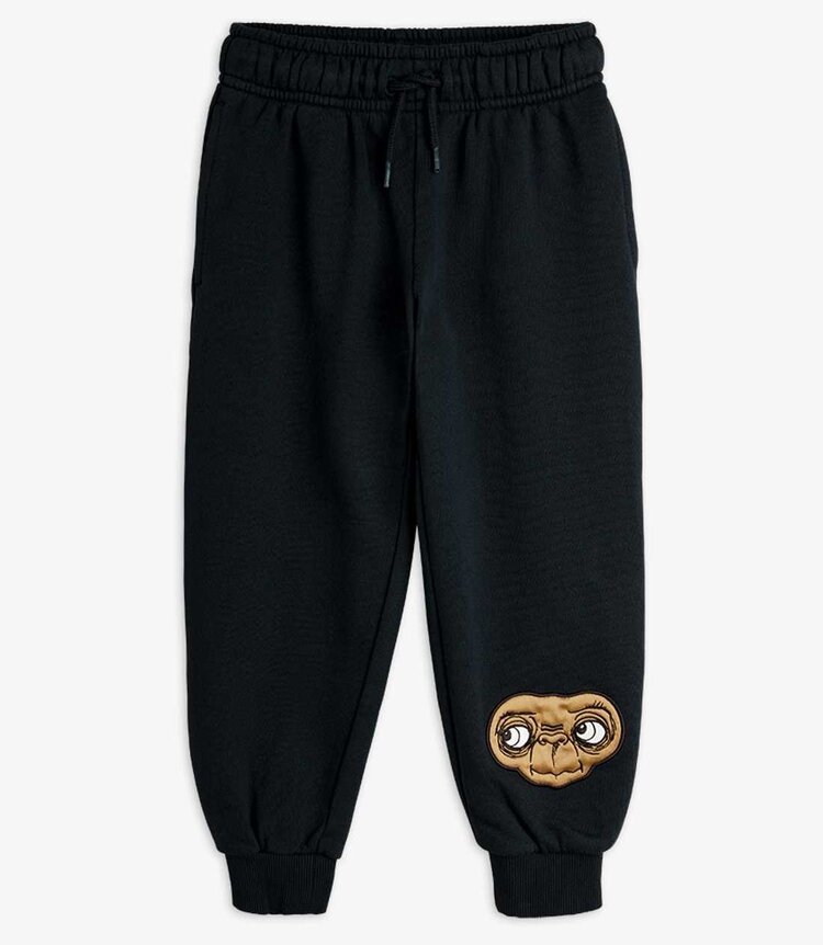 Mini Rodini E.T. application sweatpants - black