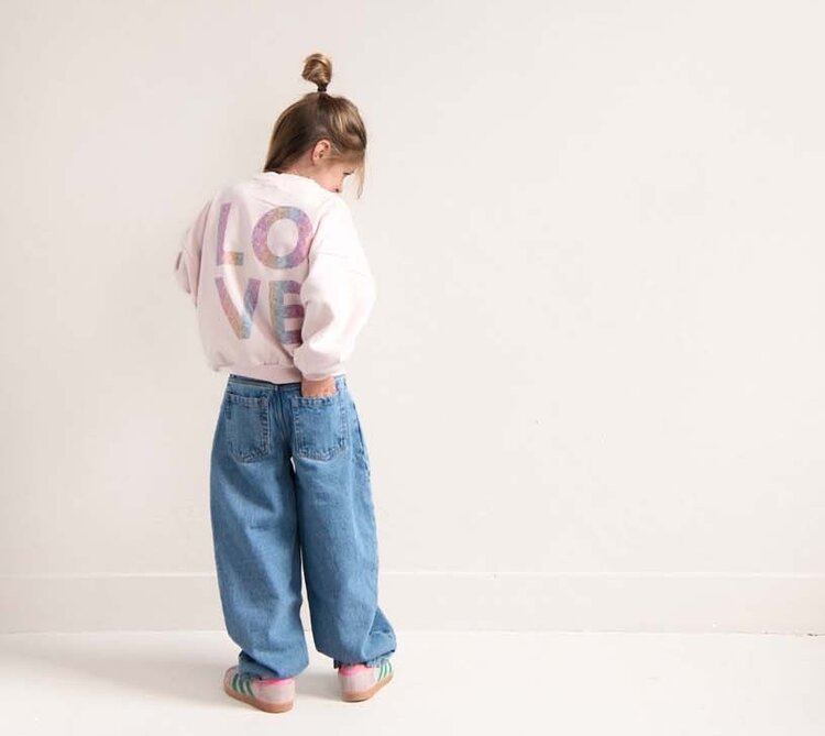 Jenest Maxi Sweater - Blossom Rose