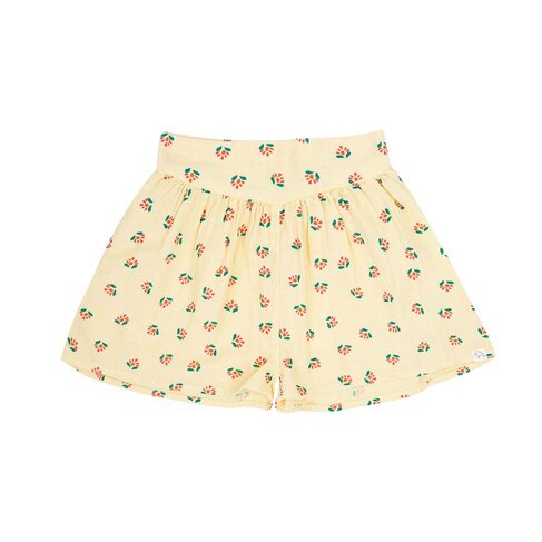 Jenest Summer Shorts - Flower Aop Soft Yellow