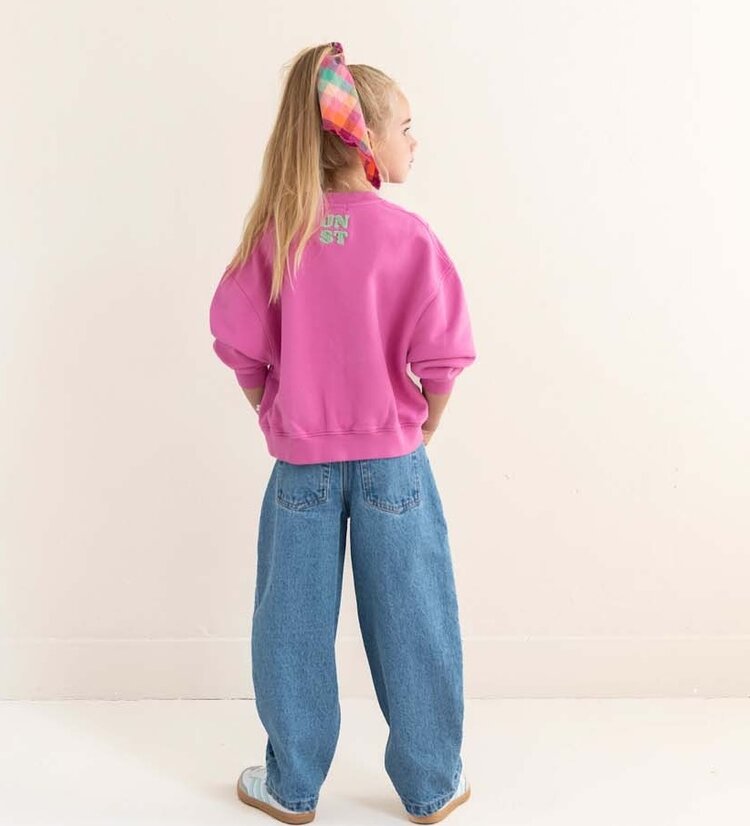 Jenest Tammie Sweater - Fuchsia Pink