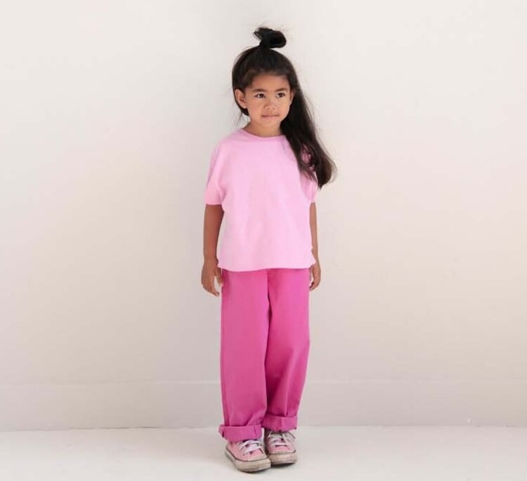 Jenest Livia T-shirt - Fuchsia Pink