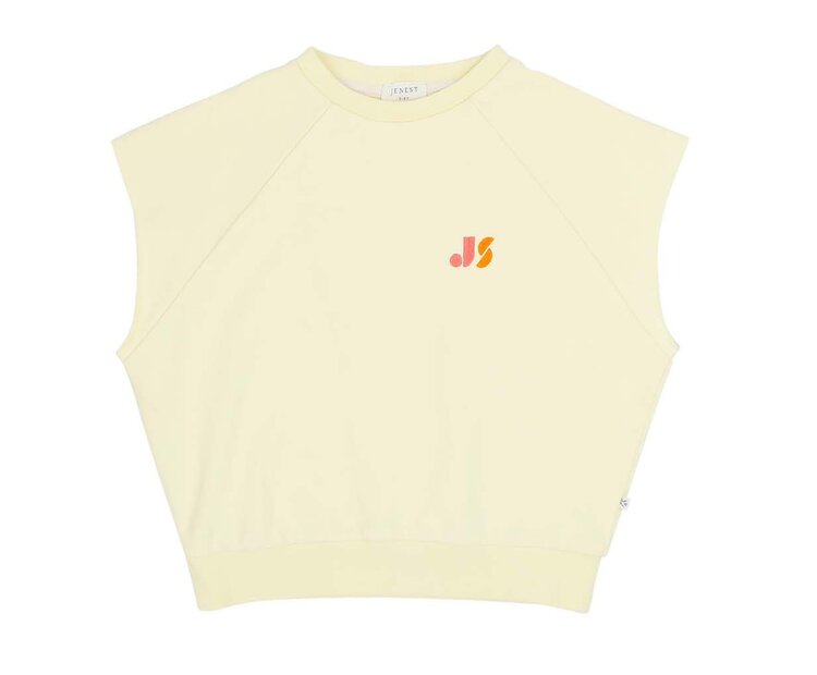 Jenest joey Sleeveless Sweater - Soft Yellow
