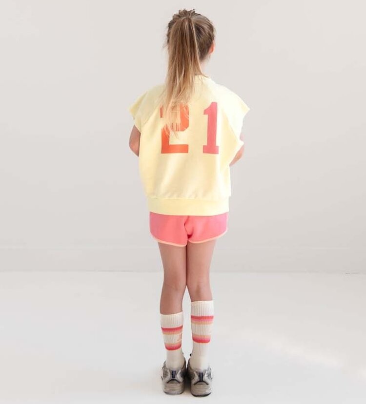 Jenest joey Sleeveless Sweater - Soft Yellow