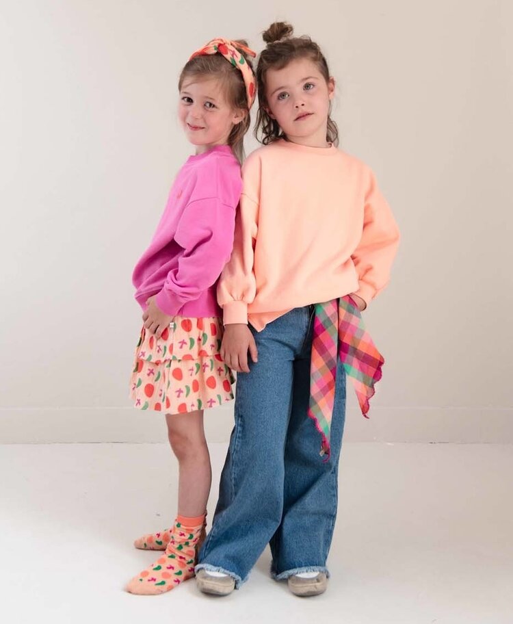 Jenest Pippa Sweater - Peach Orange