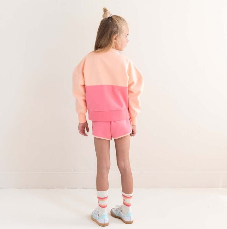 Jenest Sammy Sweater - Peach Orange Fresh Pink