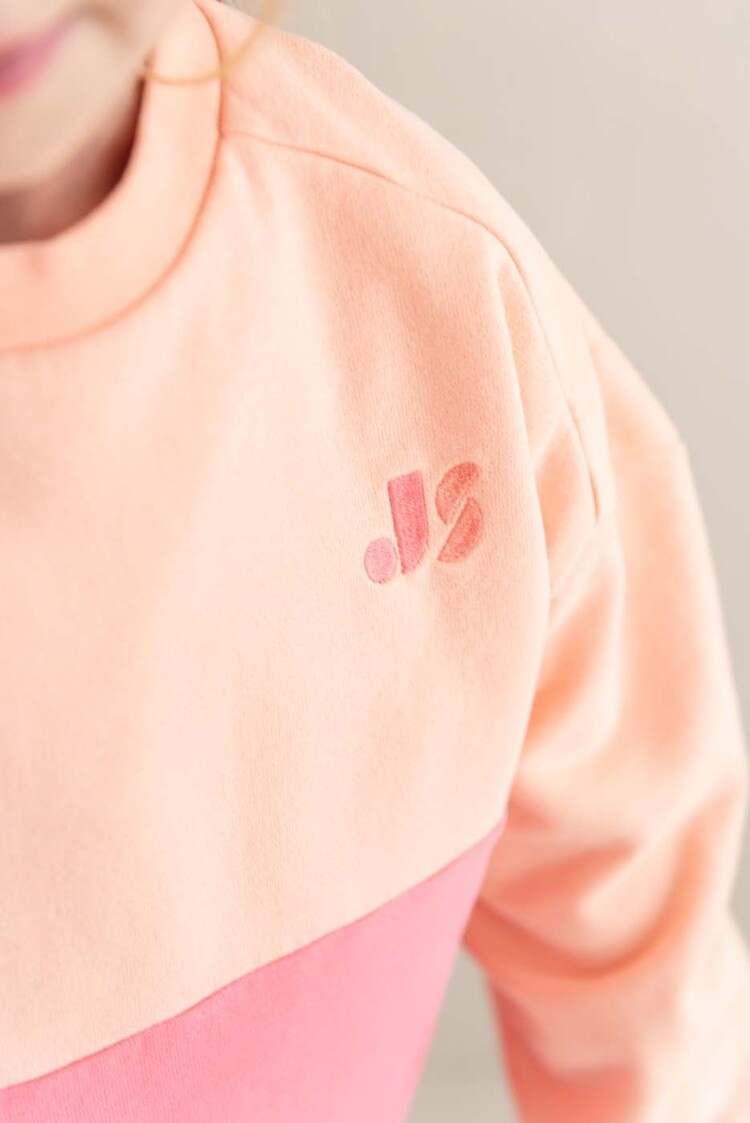 Jenest Sammy Sweater - Peach Orange Fresh Pink