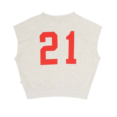 Jenest Joey Sleeveless Sweater - Gray Melange