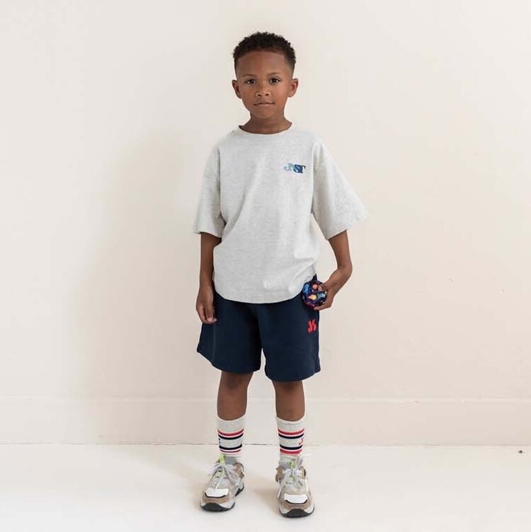 Jenest Mase T-shirt - Grey Melange