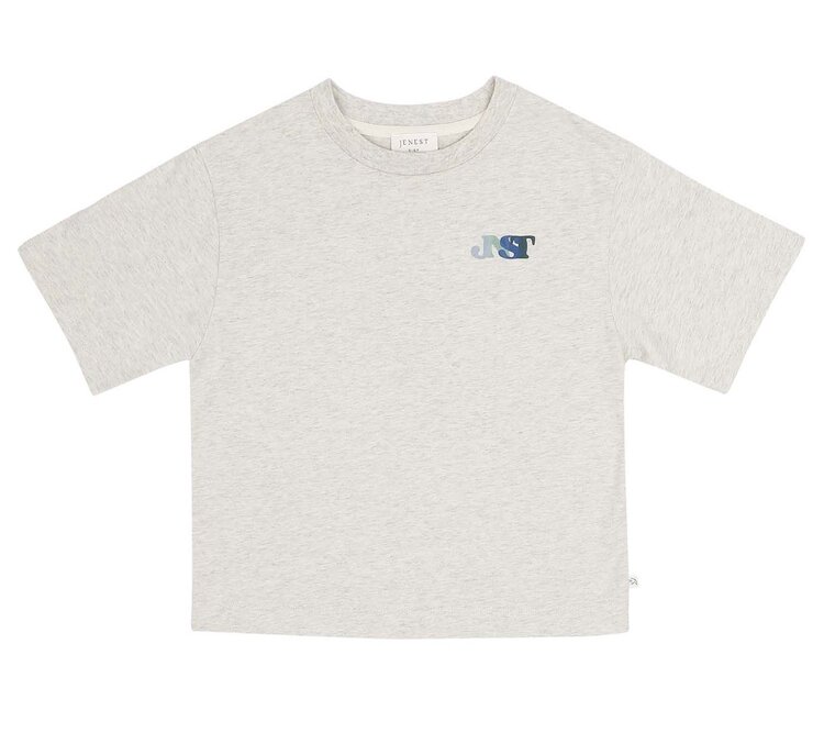 Jenest Mase T-shirt - Grey Melange