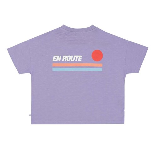 Jenest Ben Oversized T-shirt - Lavender Purple