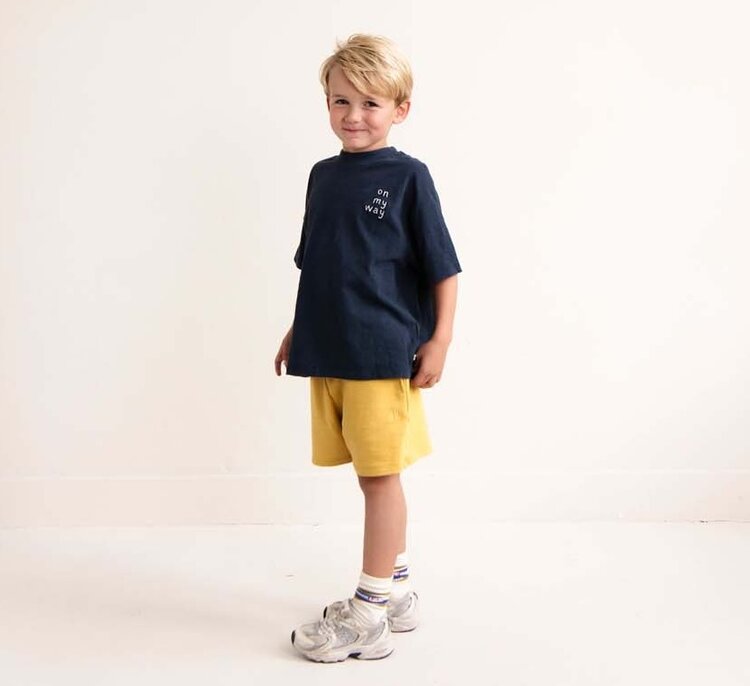 Jenest Ben Oversized T-shirt - Navy Blue