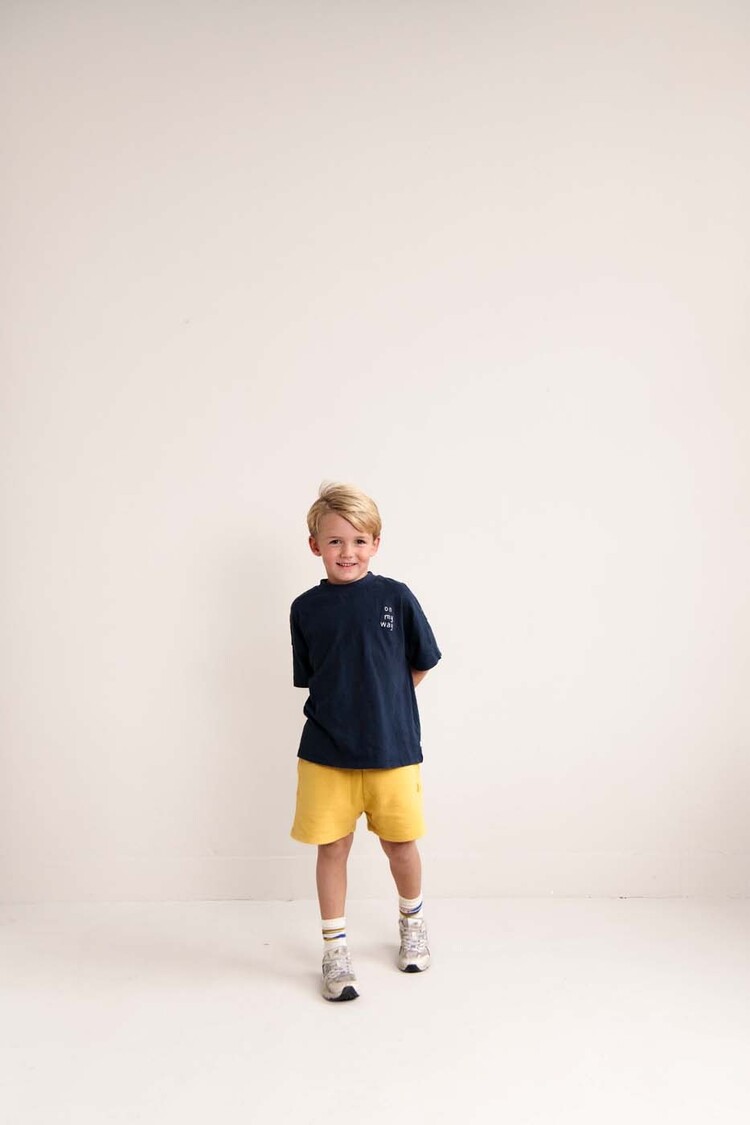 Jenest Ben Oversized T-shirt - Navy Blue