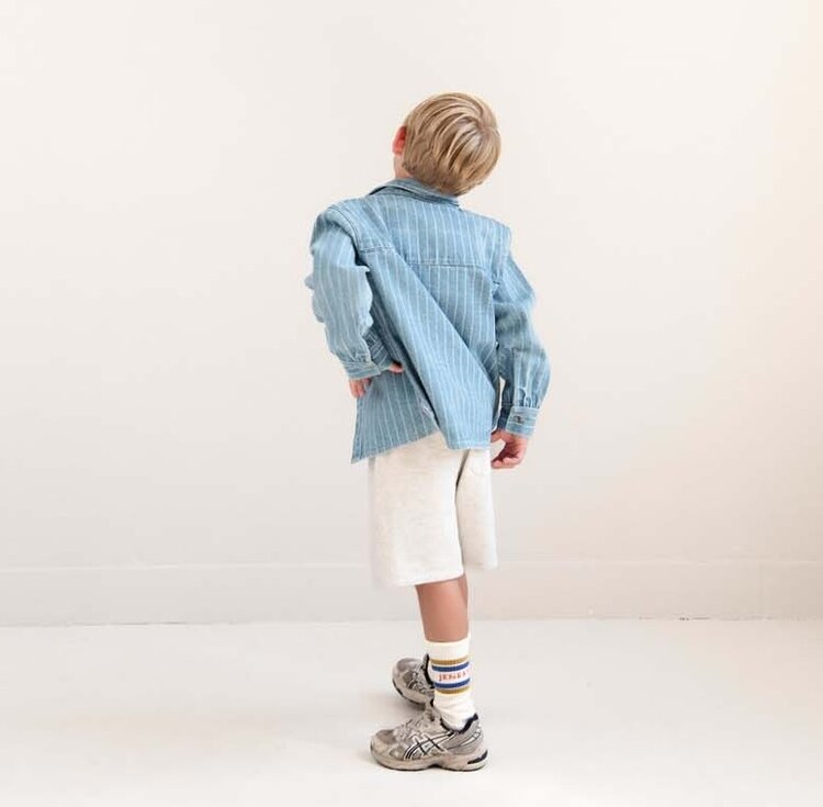 Jenest Xavi Shorts - Grey Melange