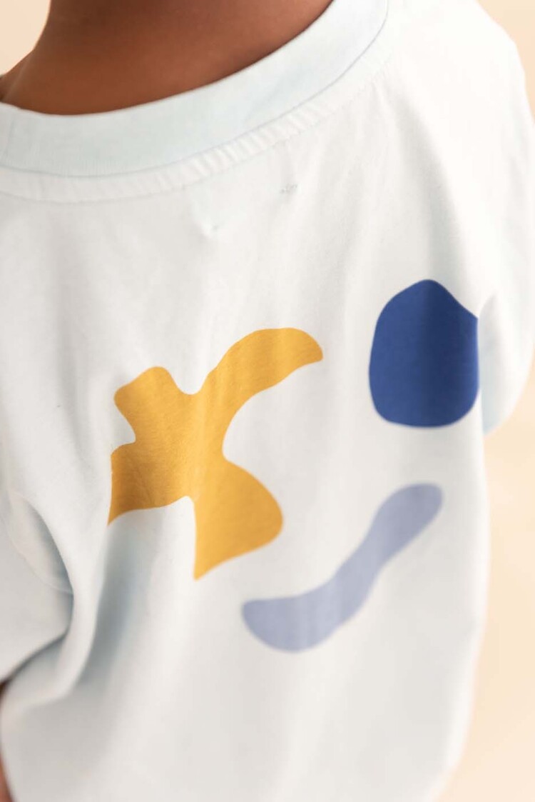 Jenest Mase T-shirt - Water Blue