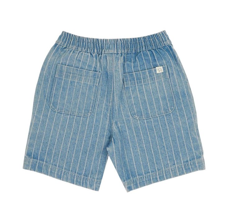 Jenest Knox Stripe Shorts - Indigo Stripe