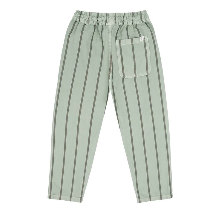 Jenest Kick Pants - Sage Green Stripe