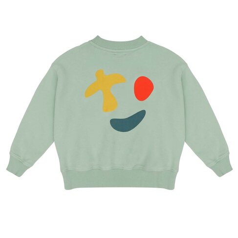 Jenest Happy Bird Sweater - Sage Green