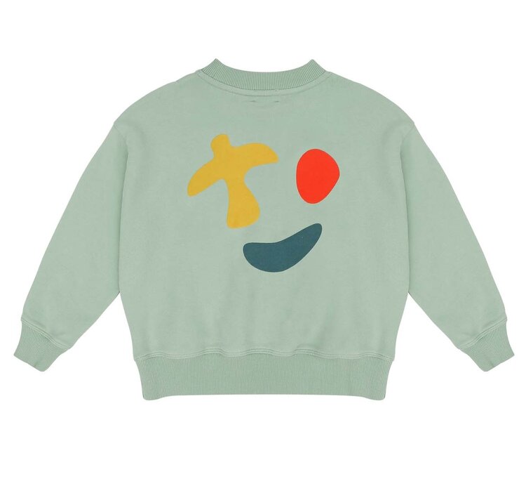 Jenest Happy Bird Sweater - Sage Green