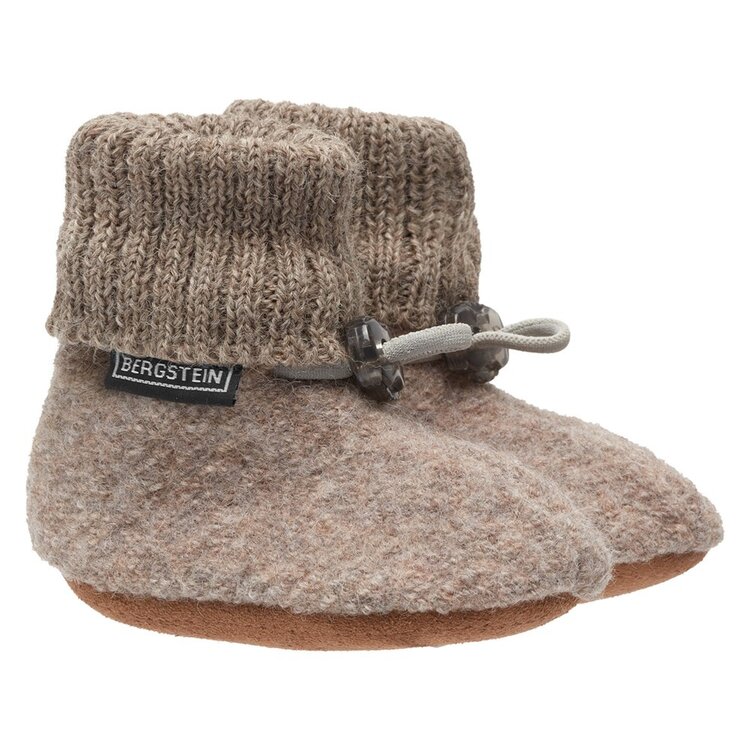 Bergstein Cozy Baby Bootie - Beige