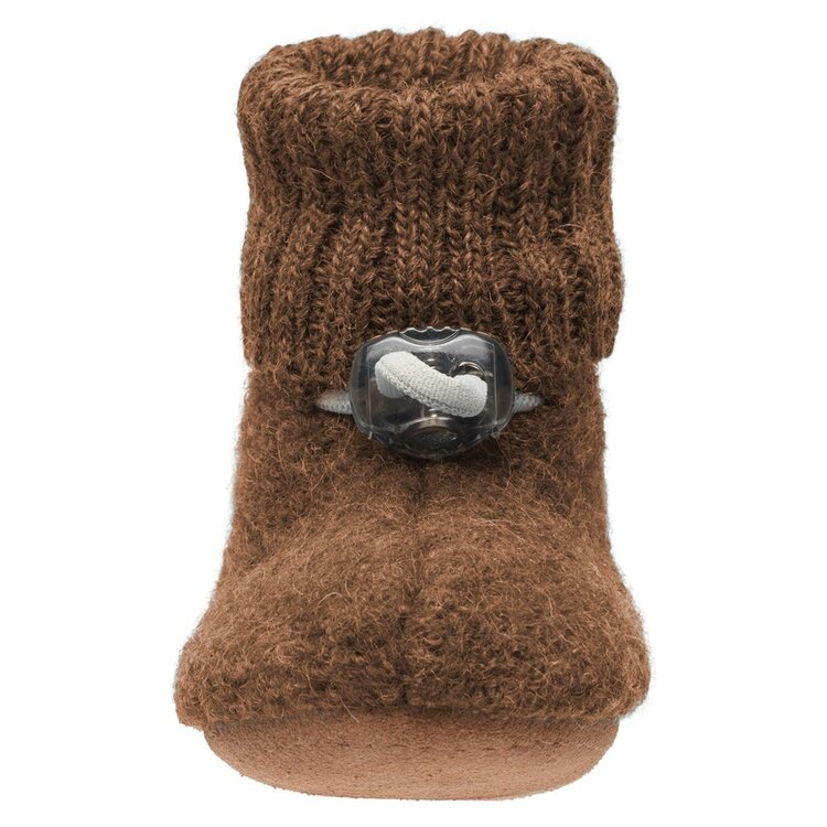 Bergstein Cozy Baby Bootie - Brown