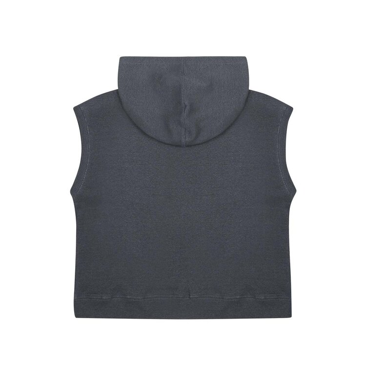 Jelly Mallow Plate Waffle Sleeveless Hoodie
