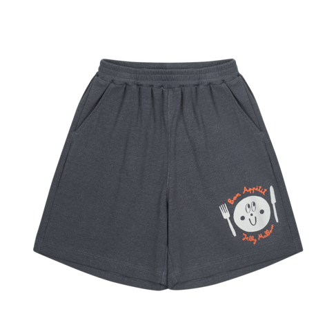 Jelly Mallow Plate Waffled Shorts