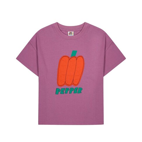 Jelly Mallow Bell Pepper Applique T-shirt