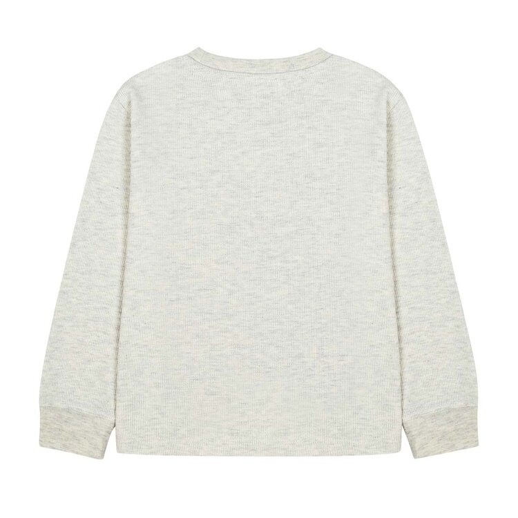 Jelly Mallow Cat Waffle Longsleeve T-shirt