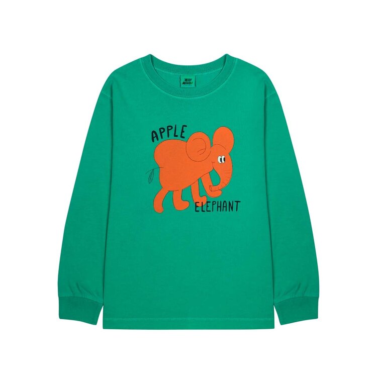 Jelly Mallow Elephant Pigment Longsleeve T-shirt