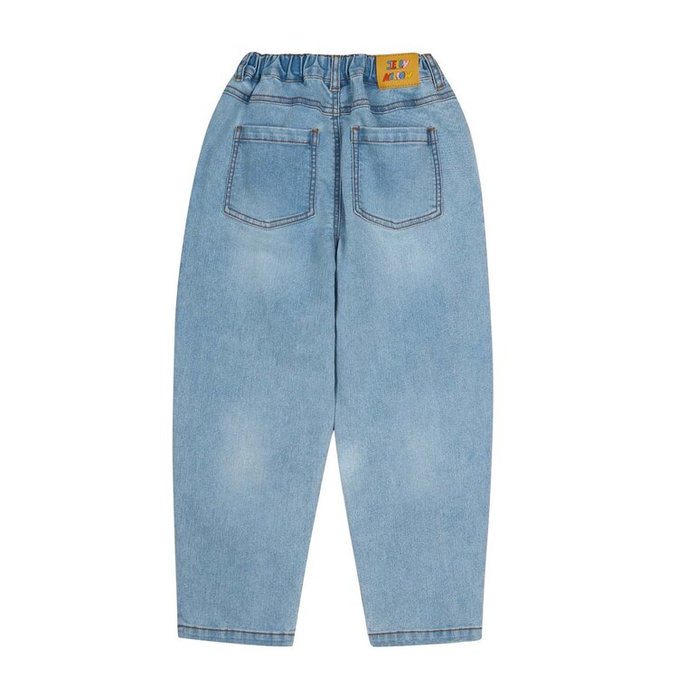 Jelly Mallow Elephant Brushed Denim Pants