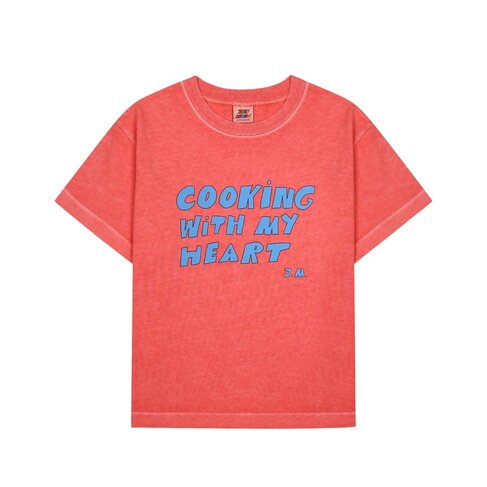 Jelly Mallow Cooking Heart Pigment T-shirt